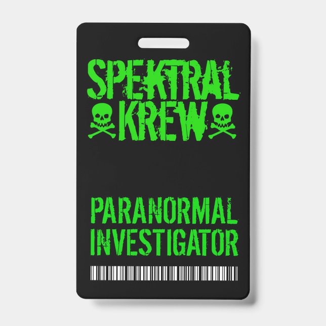 Spektral Krew Badge ID Badge (Front)