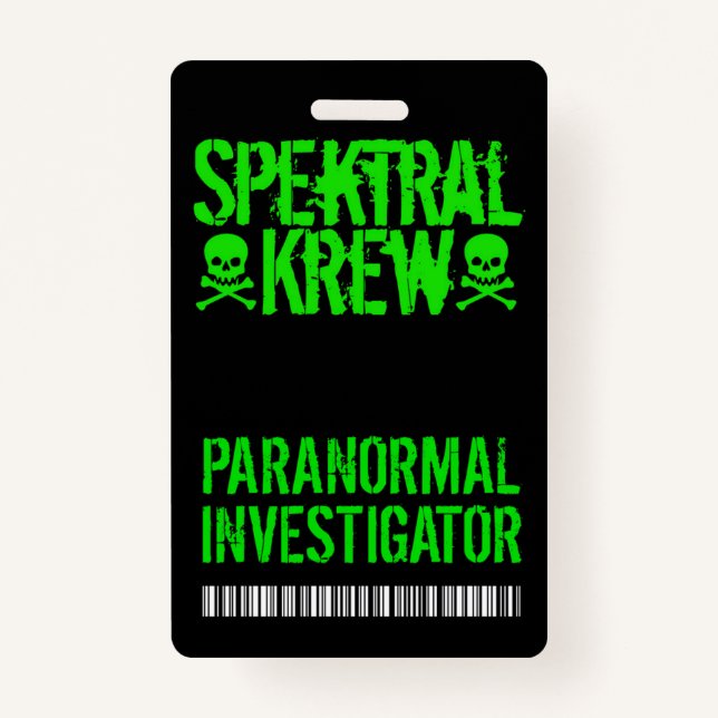 Spektral Krew Badge ID Badge (Front)