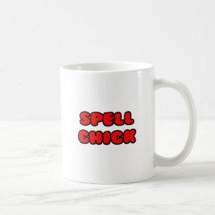 Spell Chick Red Coffee Mug