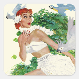 Spell of the Islands Square Sticker