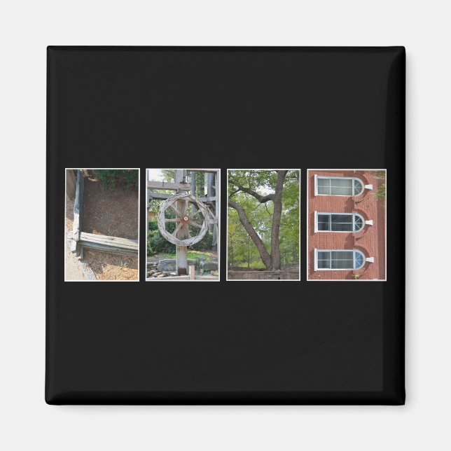 Spell out with Pictures Magnet (Front)