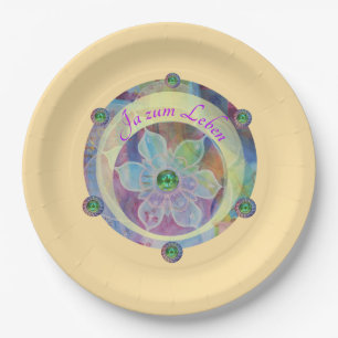 spell - paper plate