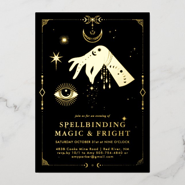 Spellbinding Occult Magic | Elegant Halloween (Front)