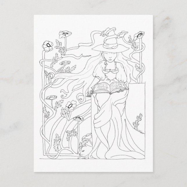 Spellbook Postcard (Front)
