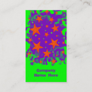 Spellbound business card portrait green