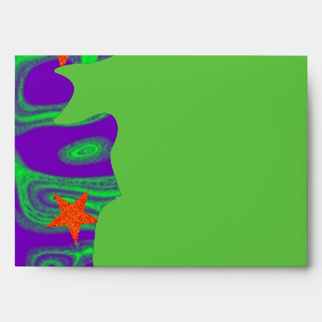 Spellbound envelope green (Front)
