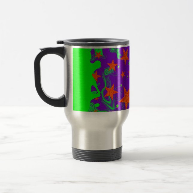 Spellbound grunge travel mug (Left)