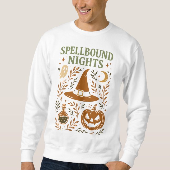 Spellbound Nights Halloween Sweatshirt (Front)