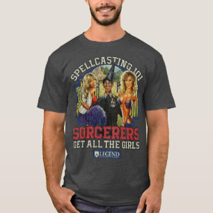 Spellcasting 101 Sorcerers Get All the Girls 1990 T-Shirt