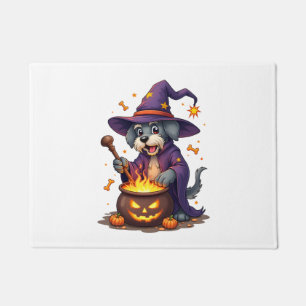 Spellcasting Schnauzer Doormat