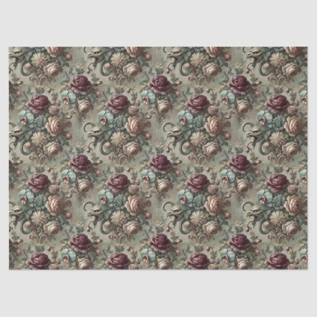 Spellhound – Gothic Victorian  Tissue Paper (Front)