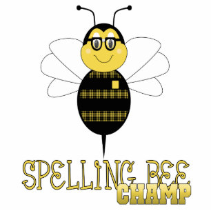 Spelling Bee Champ Ornament Photo Sculpture Decoration