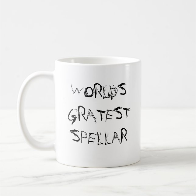 Spelling Bee Champion Mug (Left)