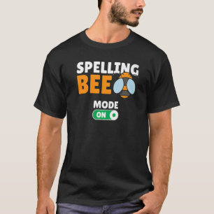 Spelling Bee Game Competitive Spelling  Spelling B T-Shirt