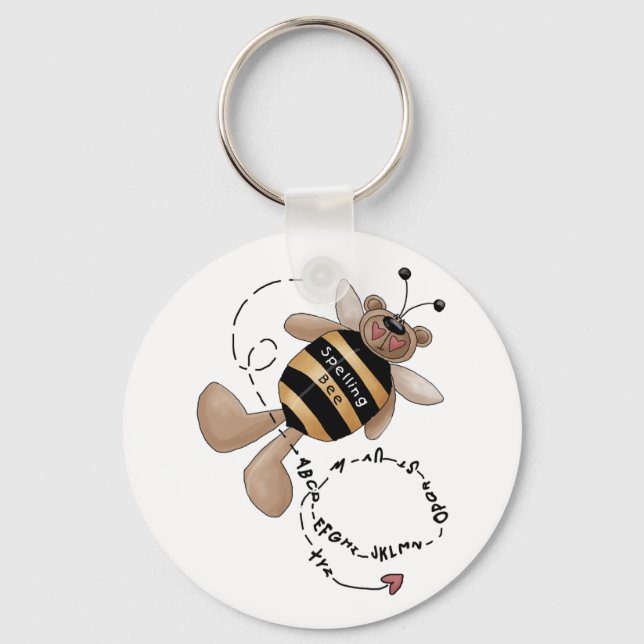 Spelling Bee Key Ring (Front)