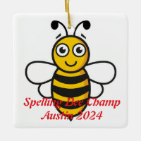 Spelling Bee Ornament 