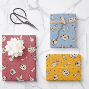 Spells & Skeletons Halloween Theme Wrapping Papers Paper Sheet