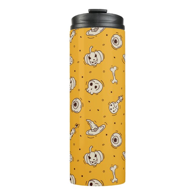 Spells & Skeletons Halloween Thermal Tumbler (Front)