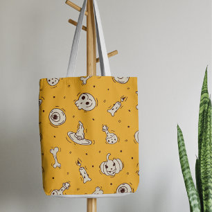 Spells & Skeletons Halloween Tote Bag