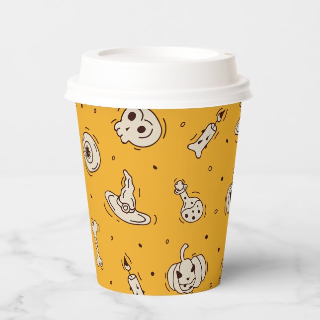 Spells & Skeletons Paper cup (Front)
