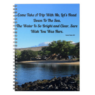 Spencer Beach, Big Island of Hawaii Notebook