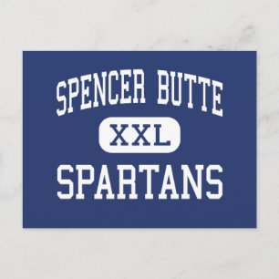 Spencer Butte Spartans Middle Eugene Oregon Postcard