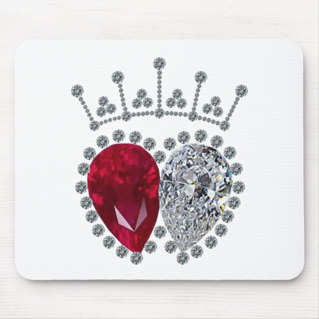 Spencer Engagement Ring Mouse Mat (Front)