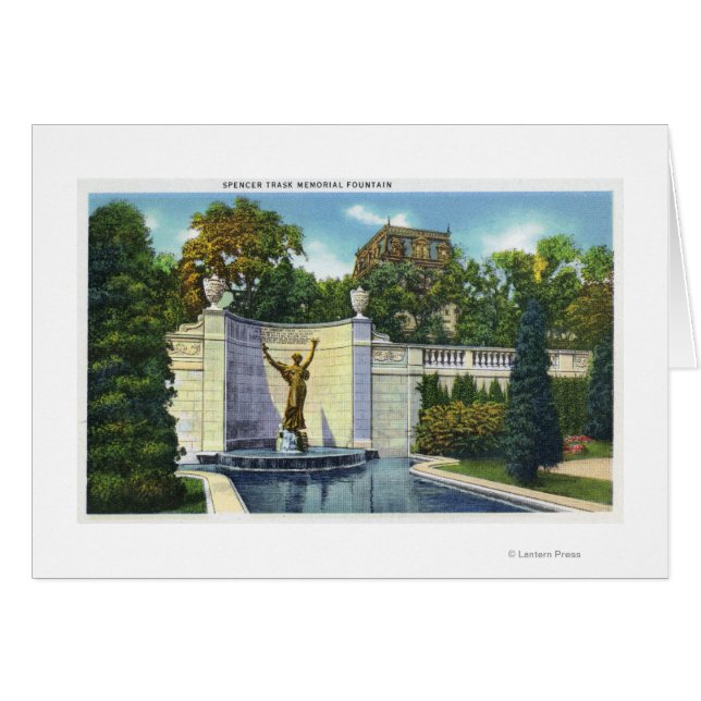 Spencer Trask Memorial Fountain View (Front Horizontal)