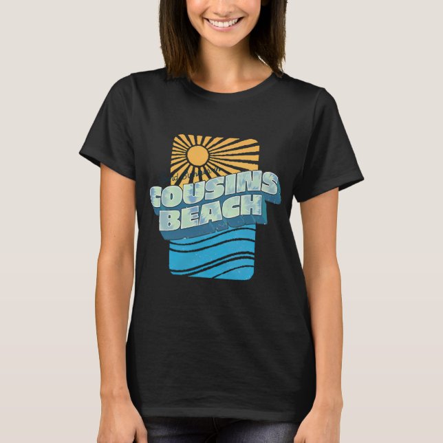 Spend Summer in Cousins Beach T-Shirt (Front)
