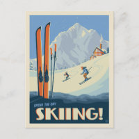 Spend the Day Skiing Vintage