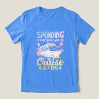 Spending our Kids Inheritance Tri-Blend Shirt
