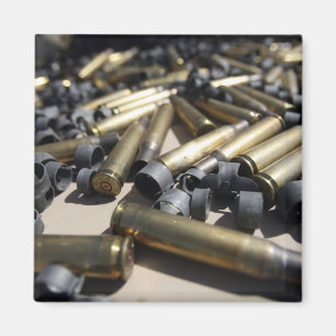 Spent brass and disintegrated links magnet