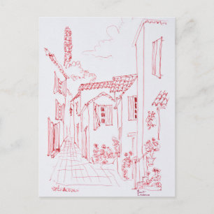 Speracedes near Grasse   South of France Postcard