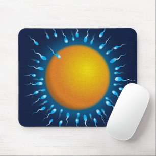 Sperm and Egg Fertilisation Medical Science Mouse Mat