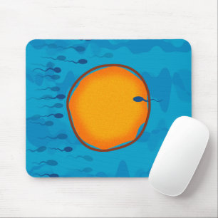 Sperm and Egg Medical Science Mouse Mat