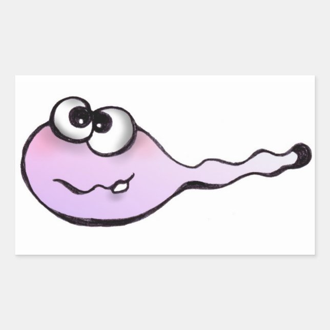 sperm, sperm, sticker, tadpole, sticker (Front)