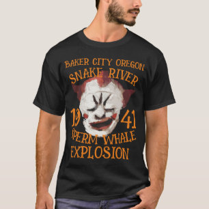Sperm Whale Explosion BAKER CITY OR SNAKE RIVER T-Shirt
