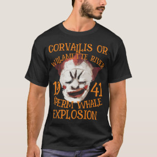 Sperm Whale Explosion CORVALLIS OREGON 1941 T-Shirt
