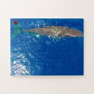 Sperm Whale Jigsaw Puzzle