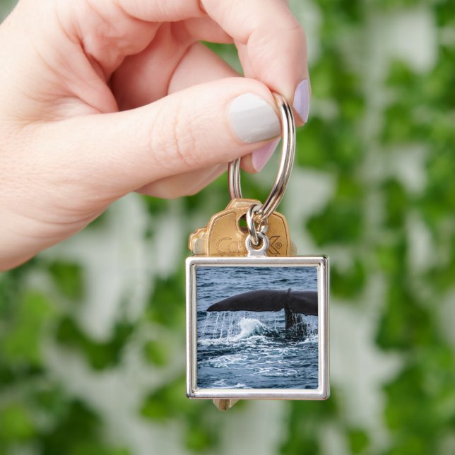 Sperm Whale Key Ring (Hand)