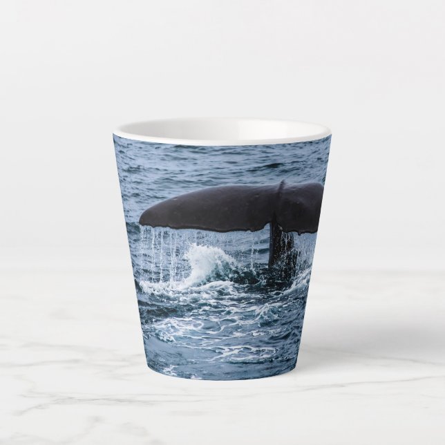 Sperm Whale Latte Mug (Front)