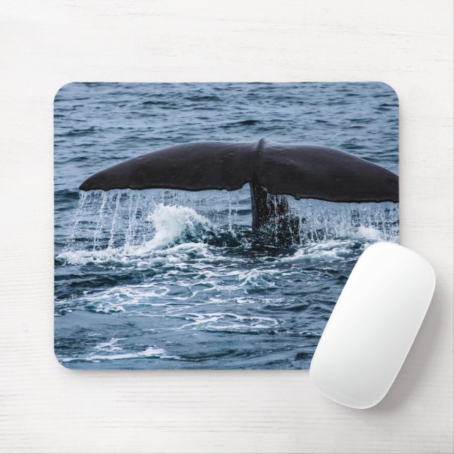 Sperm Whale Mouse Mat (With Mouse)