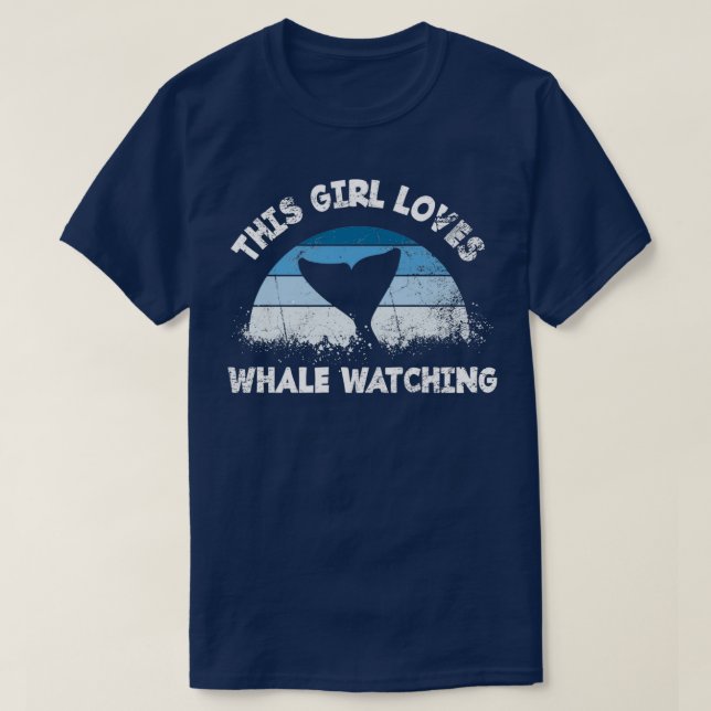 sperm whale tail fin T-Shirt (Design Front)