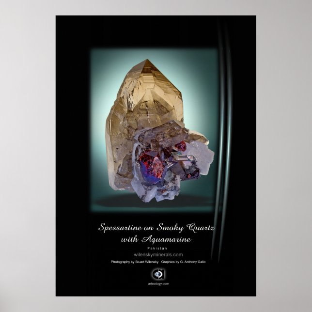 SPESSARTINE SMOKY QUARTZ POSTER (Front)