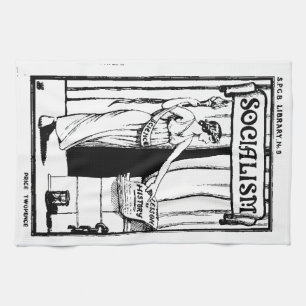SPGB Library No 9 Socialism (1920) pamphlet cover Tea Towel