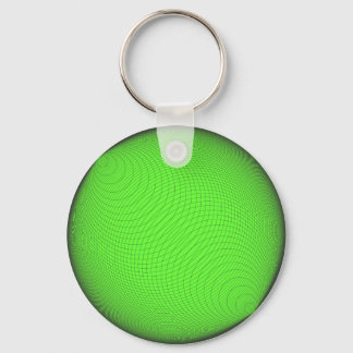 Sphere effect key ring