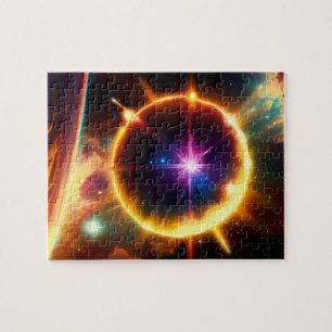Sphere Exploding Deep in Planetary Galactic Event Jigsaw Puzzle