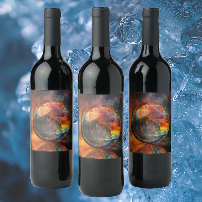 Sphere Illustration  Wine Label (Creator Uploaded)