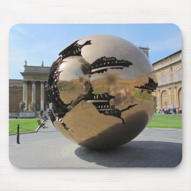 Sphere in The Vatican City Mouse Mat (Front)