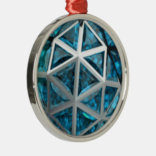 Sphere Topaz Gemstone Metal Tree Decoration